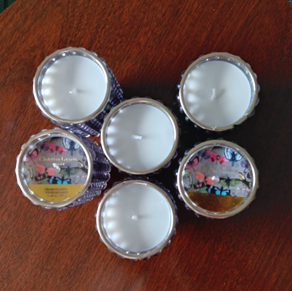 NEW Christian Lacroix Midnight Citron Soy Candle 10.48 oz, Glass Jar, Gold Trim - Picture 5 of 7